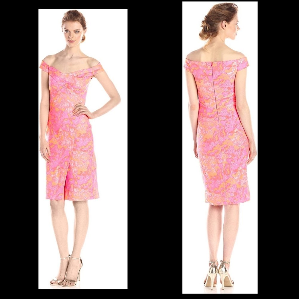 *NEW*Nicole Miller Collection Jacquard Sheath
